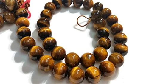 Oeil de tigre 12mm perles de lithothérapie pour vos bracelets bien-être