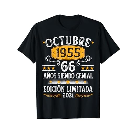 Octubre 1955 Cumpleaños nacen Octubre De 1955 Regalo Camiseta