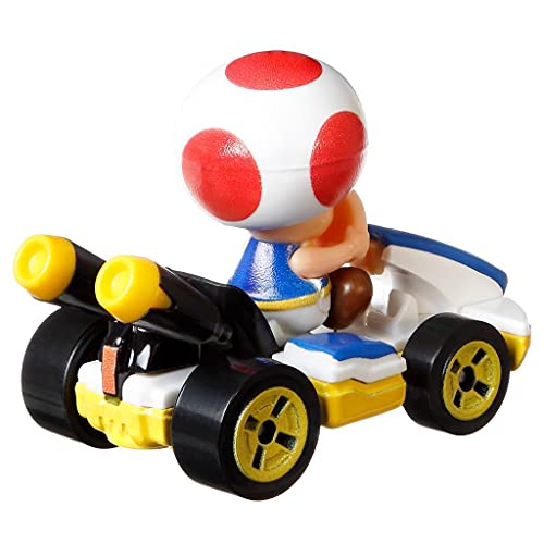 Hot Wheels Mario Kart Toad Standard Kart - GJH63 - Mattel