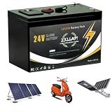 ZXLLAFT Batería de Litio 24 V Batería LiFePO4 10 Ah Baterías de Ciclo Profundo Baterías Repuesto Placa protección BMS integrada para Sistemas solares y energía Respaldo,24v12ah