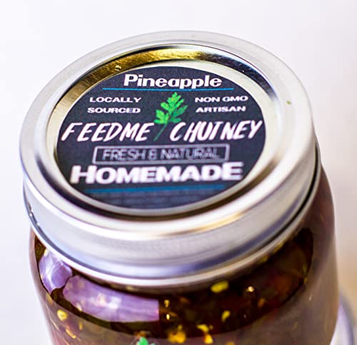 Feed Me Chutney _ Pineapple Jalapeño _ Made To Order _ Farm Fresh Ingredients (Mild) #TOP1