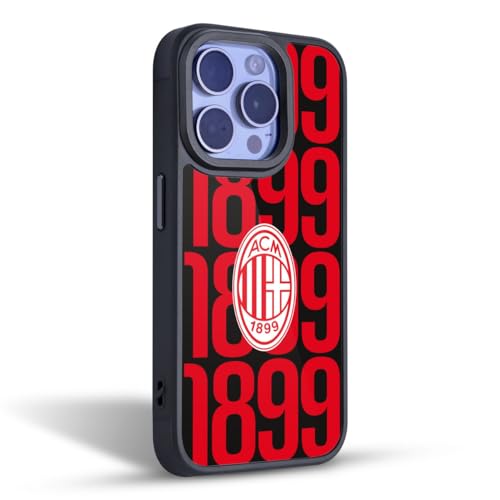 Coque iPhone 17 Pro AC Milan haut de gamme design graphique