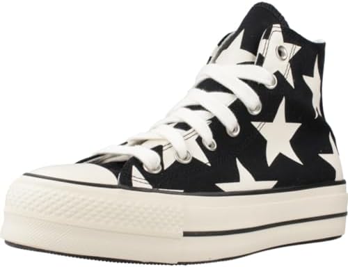 CONVERSE CONVERSE CHUCK TAYLOR ALL STAR LIFT PLATFORM LARGE STAR Zwart Zwart  35 EU : Amazon.nl: Kleding, schoenen \u0026 sieraden