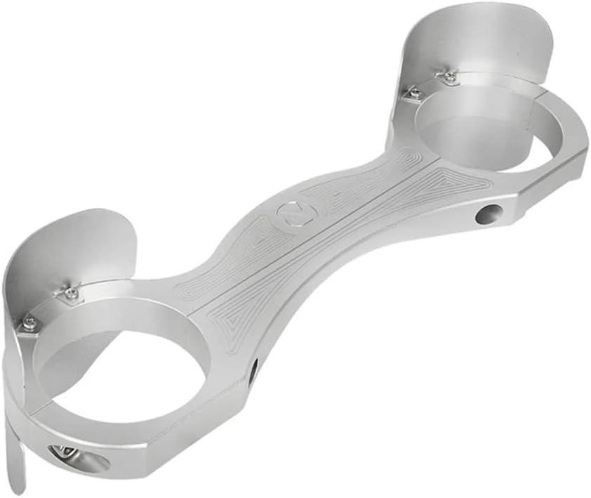 Motorcycle Front Fork Brace CNC Aluminum Bracket Compatible With GL1800 Wing 1800 2001 2017 F6B 2013 2014 2015 2016(SILVER)