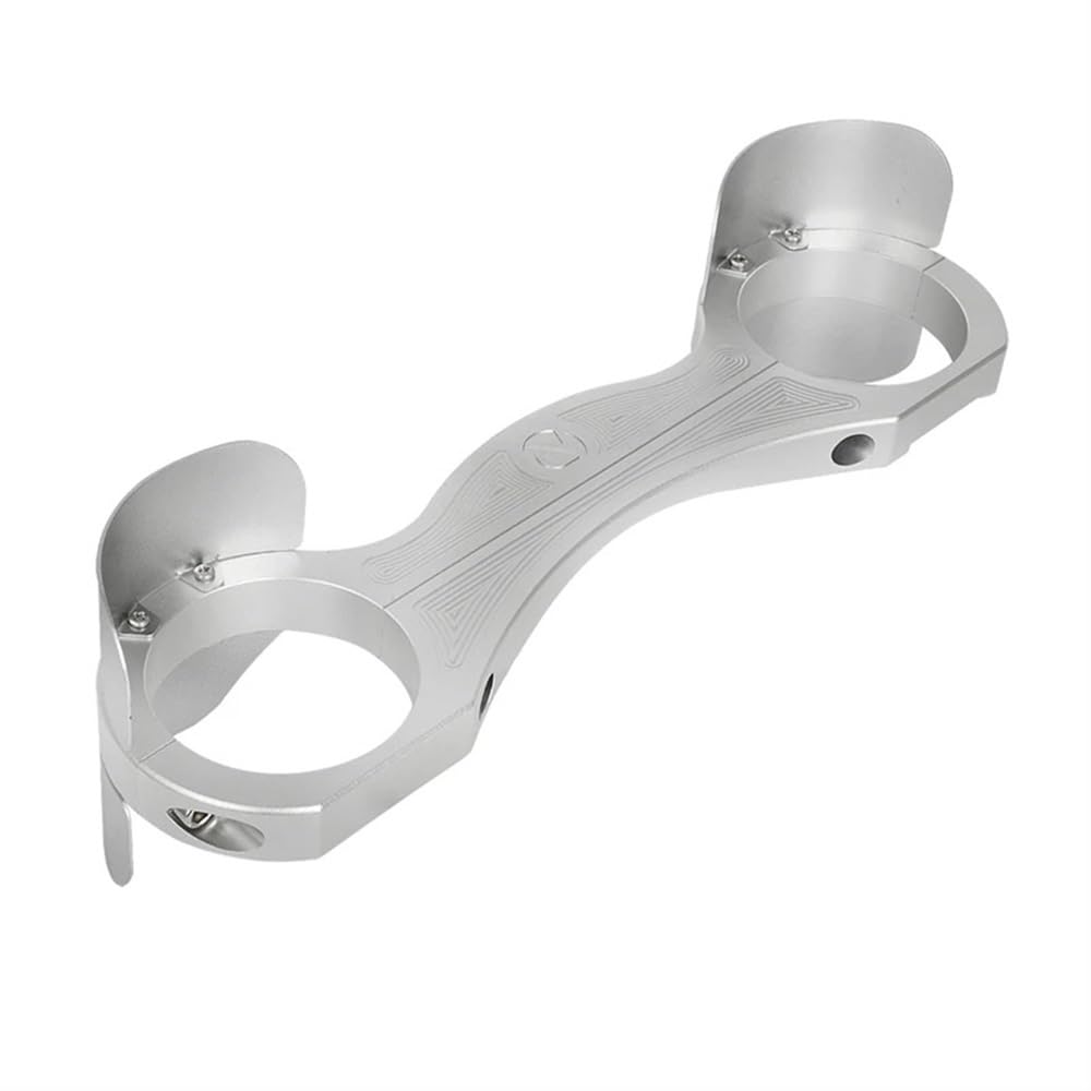 CNC Aluminum Front Fork Brace Compatible With Motorcycle Models GL1800 Wing 1800 2001 2017 F6B 2013 2014 2015 2016(SILVER)