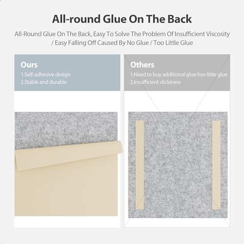 Image of 12 Pack Square Acoustic Panels Self Adhesive Sound Proof Foam(Silver Gray)