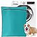 Litensh Haustier Wäschesack, Tierhaare Wasch Beutel für Wasch Maschinen, Handtücher, Decken, Petwear Wäsche Tasche, Hund und Katze Haar Entferner, Cyan