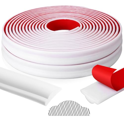 Innconee 65.6ft Peel and Stick Molding Chair Rail Panel Flexible