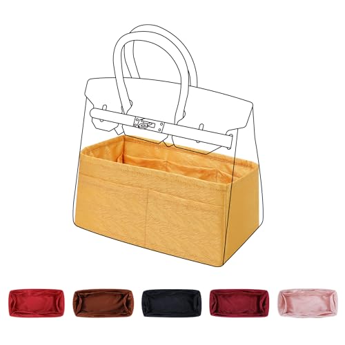 DGAZ Taschen Kissen für Birkin25/30/35/40, Luxustasche Taschenformer Einsatz, Handtaschen Innenkissen für Damen Taschen (Weiß, BK35 DGAZ Taschen Kissen für Birkin25/30/35/40, Luxustasche Taschenformer Einsatz, Handtaschen Innenkissen für Damen Taschen (Weiß, BK35