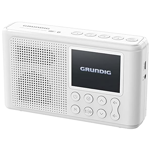 Grundig Music 6500 - Radio portatile DAB , colore: Bianco