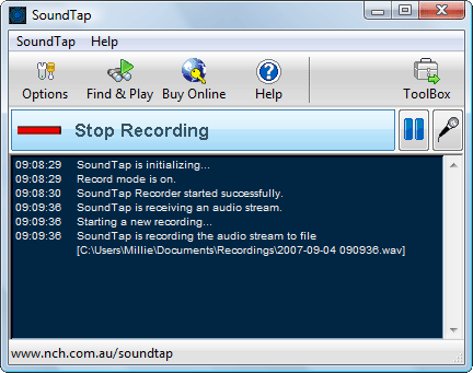 SoundTap Streaming Audio Recorder - Record Audio Playing on Your Computer [Download] - Thumbnail 2