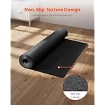 VEVOR Treadmill Mat for Carpet Floor, Exercise Equipment Mat for Treadmills, Stationary & Recumbent Bikes, High Density PVC Floor Protector Gym Mats, Waterproof and Non-Slip for Home Gym - Image 4