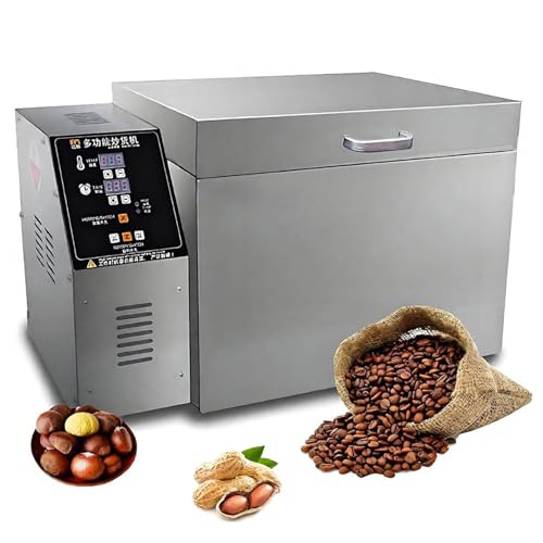 HuanSebesity ‌Machine Torréfaction Café Haute Performance,‌torréfacteur électrique,Torréfacteur Professionnel pour Cafetière,Torréfacteur Café avec Poêle Antiadhésive Type10