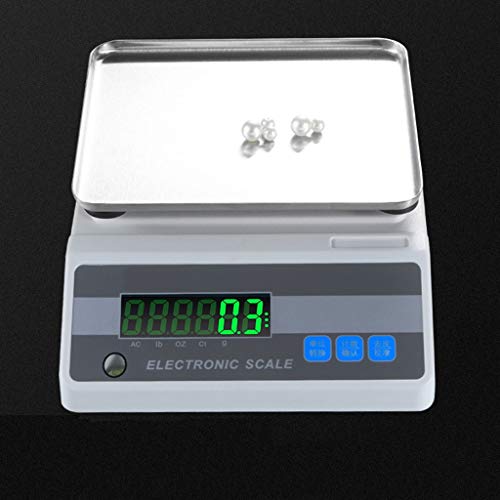 Báscula digital multifuncional LCD acero inoxidable 5kg precisión miniatura 4