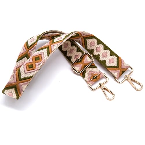 Image of S&loyoe Purse Straps Replacement Crossbody Bag Strap Adjustable Wide Guitar Straps for Handbags 1.5inch