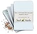 50 Blank Seed Envelopes 3.25" x 4.50" (Self Sealing)"Restful Blue"
