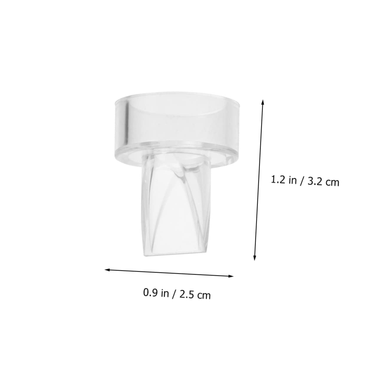 UPKOCH 50piezas Válvula Antirretorno Para Extractores De Leche Materna Accesorios De Bomba De Pecho Compatible Extractores De Usar y Transportar