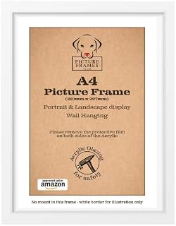 White A4 Frame, A4 Picture Frames, A4 Photo Frames, A4 Frames, A4 Frame White, A4 White Frame, White Photo Frame, A4 Picture Frames for Wall, White Picture Frames, Frames for A4 Prints, Frame A4