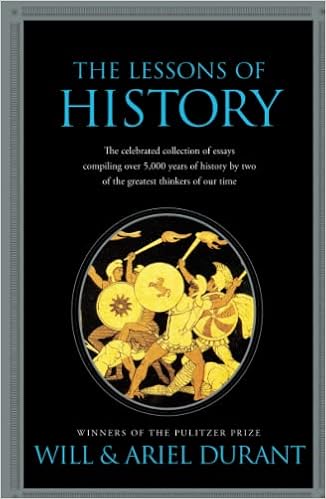 The Lessons of History book cover