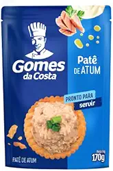 Patê de Atum Tradicional, gomes da costa 170g