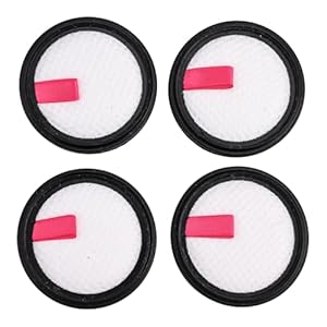 For INSE K370 N370 N300 Bagless Vacuum Cleaner Dust Tank Filter 2 or 4 Filters for Reliable Dirt Capture and Air Flow (4 PACK)
