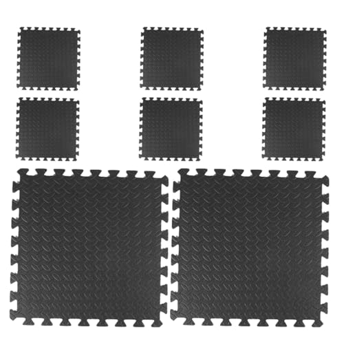 Tapis en mousse Eva amortissant BESPORTBLE 8 dalles puzzle pour protéger vos articulations