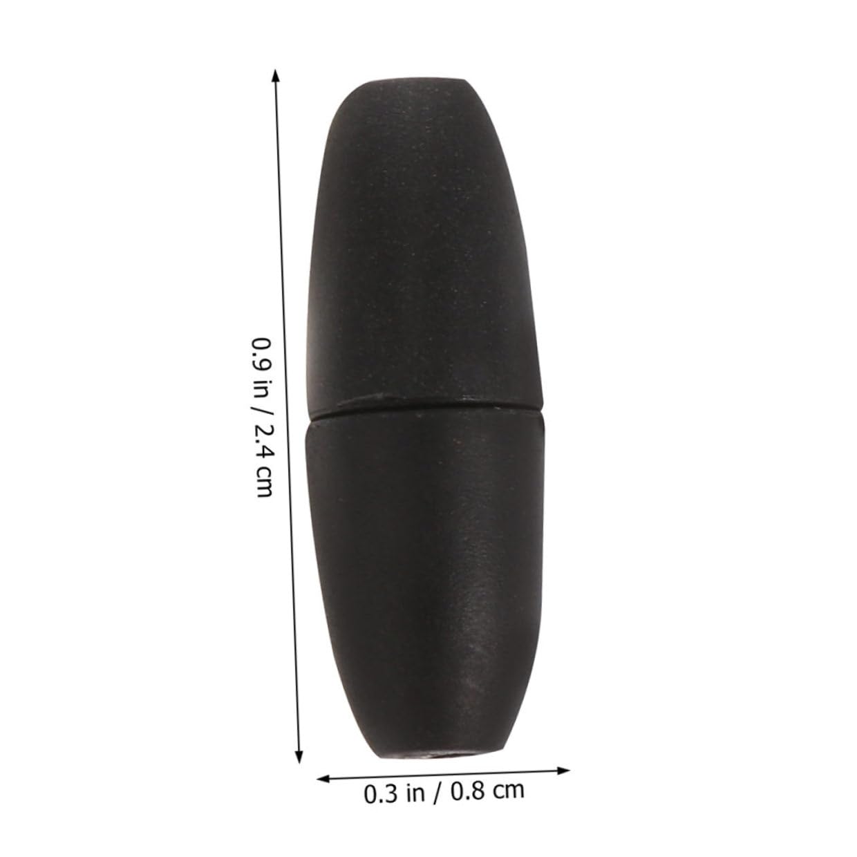 DOITOOL 800 Piezas Broches de Seguridad Plásticos para Cuerdas Conectores de Hebilla DIY Accesorios para Pulseras y Collares Resistente y Duradero de Negros y
