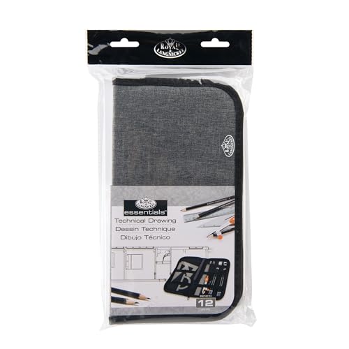 Royal & Langnickel Essentials Keep N' Carry Technical Drawing Set, 12pc