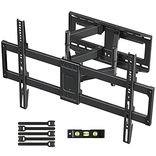 MOUNTUP TV Wall Mount, Full Motion TV Mount Swivel and Tilt for 42-70 Inch Flat Screen/Curved TVs, Articulating Wall Mount TV Bracket with Max VESA 600x400mm, Holds up to 100lbs, Fits 12