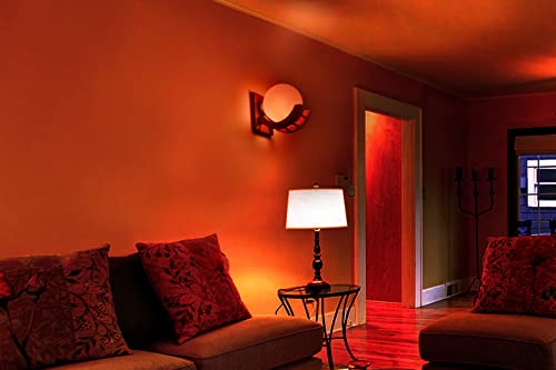 Image of Traditional Indoor Wall Light Wall Lamp Wood Light for Home Decoration,Living Room,Indoor Outdoor (Brown) Globe Shape Wooden 5 to 80 Watts E27 Holder(Bulb not Included) Pack of 4