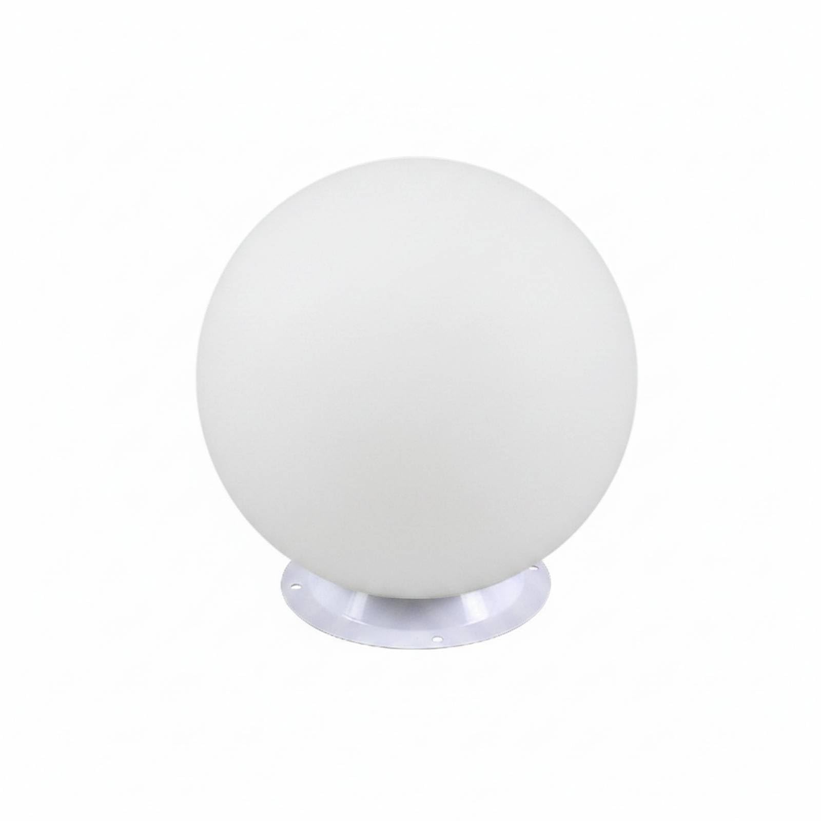 Dusk to Dawn Solar Post Cap Light Energy Saving Spherical Post Light Easy Installation Decorative Lamp Color Changing for Courtyard, Garden, Gate, Fence, Solar-Powered 25CM-picture-13