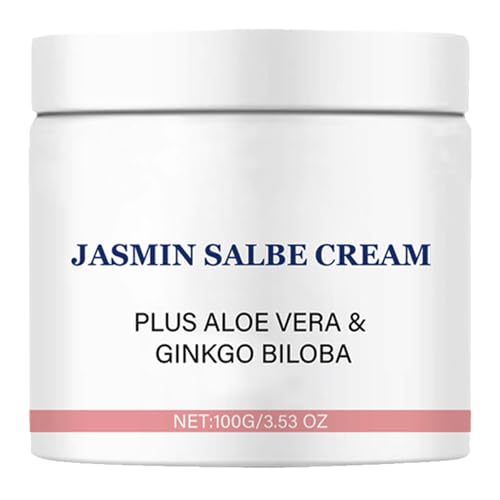 Jasmine Ungüento Ojeras Oringe,Ungüento de Jazmín Plus,Crema de Ojos,Crema Antiojeras Mujer,Eliminación de Ojeras,Crema para Los Ojos Contra las Arrugas,Contorno de Ojos Antiarrugas Mujer