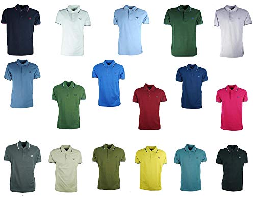 BE BOARD Polo Uomo Manica Corta 100% Cotone Colori...