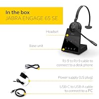 Jabra Engage 65 SE (Second Edition) Wireless Single‑Ear Headset with Mic — image 9