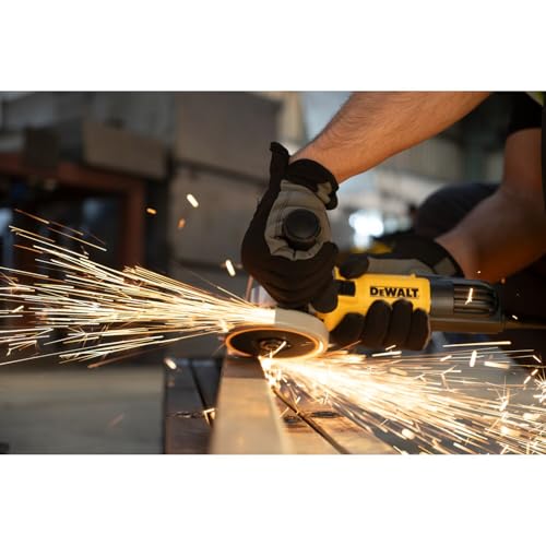 Dewalt Lixadeira Esmerilhadeira Angular 115mm, Motor Brushless com 750W de Potência, Ferramenta para