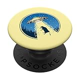 Photo Gallery cow snatch! vintage funny distressed ufo flying saucer popsockets popgrip: impugnatura per telefoni cellulari e tablet intercambiabile