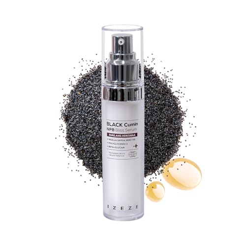 IZEZE Black Cumin NPB Bliss Serum 30ml | Skin Barrier, Glow Moisturizer Korean Skin Care Serum, Niacinamide, Deep Hydration, �X�L��
