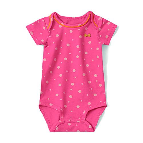 Top para bebês Recém-Nascido, Lilica Ripilica, Bebê Meninas, Off White/Rosa, MB