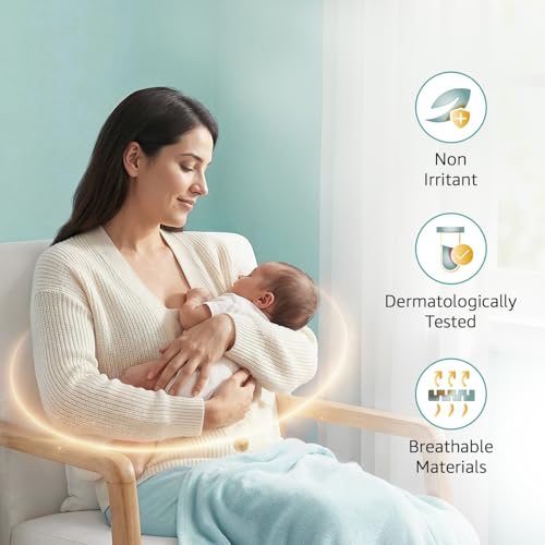 Image of Amazon Basics Maternity Pads | Large | 450mm | Upto 650ml High Absorption | Breathable Top Layer | Contoured Slim Fit | Postpartum & Heavy Flow Protection | 30 Count (10 x Pack of 3)