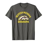 Western Michigan University Broncos Arched Grandpa T-Shirt