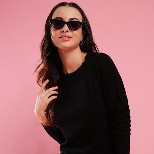 Image of Globus Women Red Solid Round Neck Casual Top-3638067002