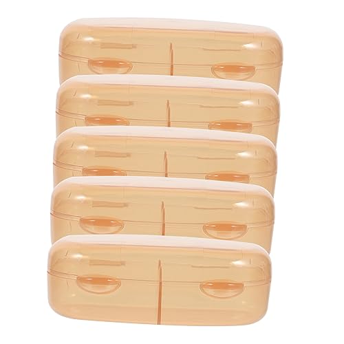 PRETYZOOM Convenient Soother Case Lidded Pacifier Storage Portable Soother Container for Mom Go