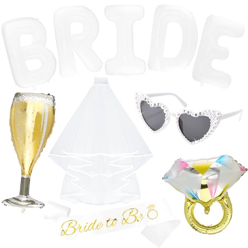 Ballons Bride to Be et kit de déguisement pour réussir la décoration de votre EVJF