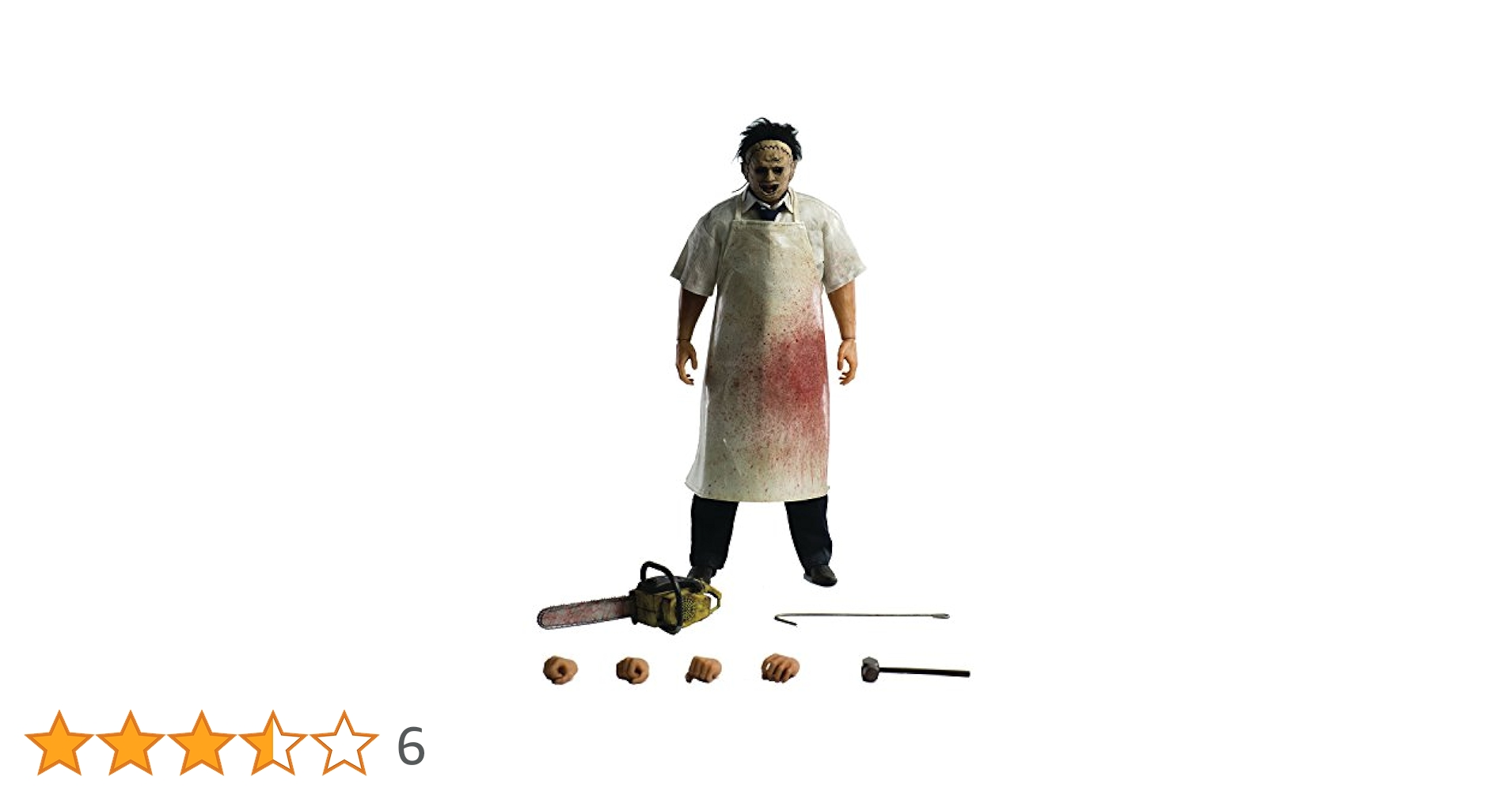 Amazon | ThreeZero テキサスチェーンソー大虐殺:レザーフェイス