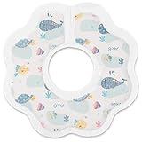 KIIS Disposable Baby Bibs for Baby Boys and Girls - Mess-Free Feeding, Ultra-Soft and Absorbent (20 PCS)(Ocean)