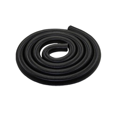 Vacuum Cleaner Hose Inner 60mm/outer 70mm Soft Pipe Durable Straws Vacuum Tube General Industrial Vacuum Cleaner Bellows(Black-1m (60mm))