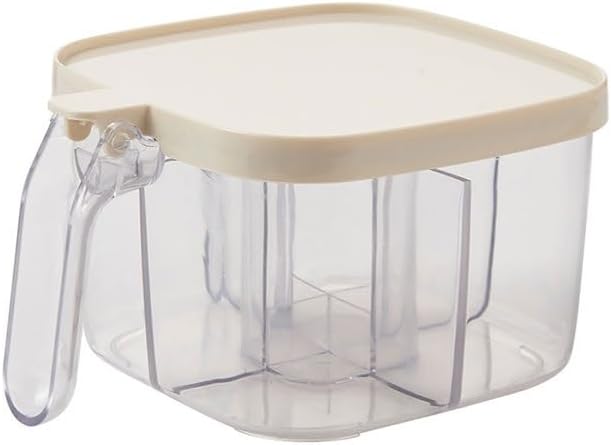 Spice Box Set Kitchen Household Four grid Jar