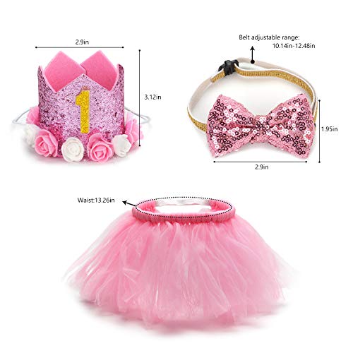 Legendog Dog Tutu Skirt, Dog Birthday Party Supplies - Dog Birthday Hat - Dog Bowtie, Cute Pink Dog Birthday Outfit Girl, Dog Dresses For Small Dogs #TOP3
