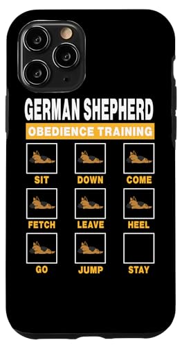 Carcasa para iPhone 11 Pro German Shepherd Obedience Training Dog Guide To Trainer
