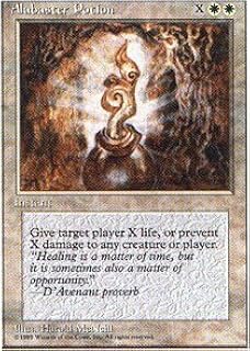 Magic The Gathering - Alabaster Potion - Fourth Edition